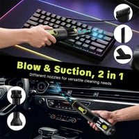 Sakerplus® Portable Cordless Handheld Car Vacuum Cleaner