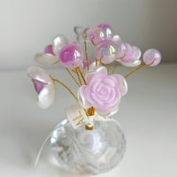 Crystal Rose Car Ornament