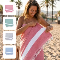 Large Quick Dry Jacquard Beach Bath Towel