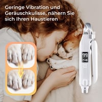Nagelknipser mit integriertem LED-Licht und Spitzer