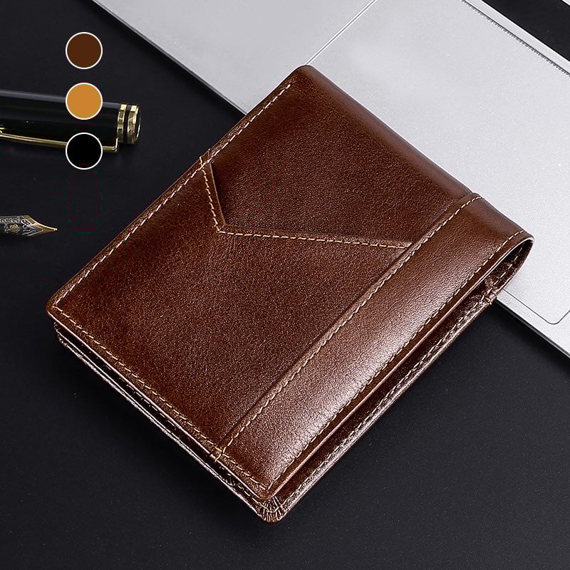 RFID Multi-Slot Soft Retro Wallet
