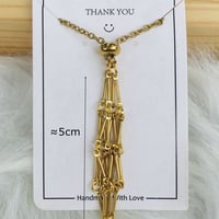 Collier porte-pierre en cristal