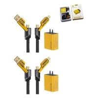 120W Dual USB & Dual Type-C Fast Charger