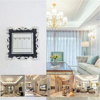 Flower Design Decorative Switch Cover