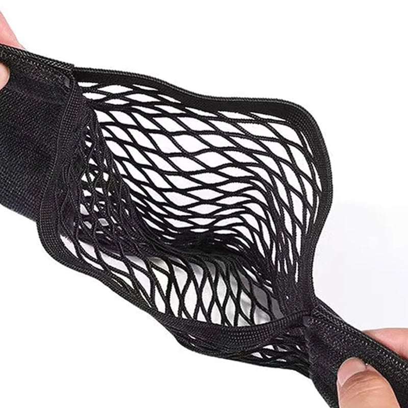 Borsa a rete per stoccaggio sacchetto di plastica (con nastro adesivo)