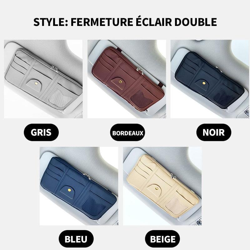 Sac de Rangement Multi-usage de Pare-soleil de Voiture