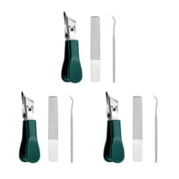 Premium 3-Piece Eagle Beak Nail Clipper Set
