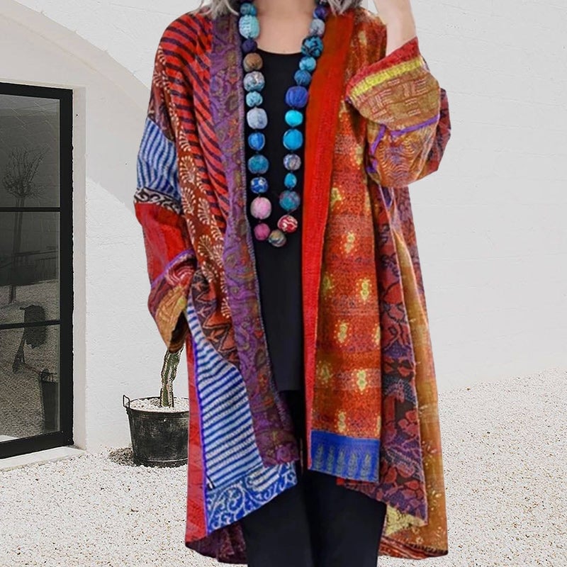 Katoenen trui kruljack met lange mouwen