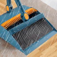 Sakerplus® Rotating Broom and Dustpan Set