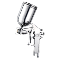 Pneumatisk spraypistol med topbeholder