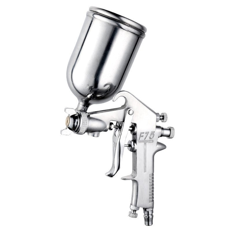 Pneumatisk spraypistol med topbeholder