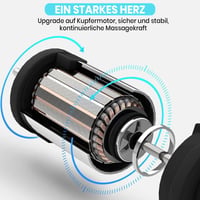 Nacken- Schulter- & Rückenmassagegerät mit Wärmefunktion