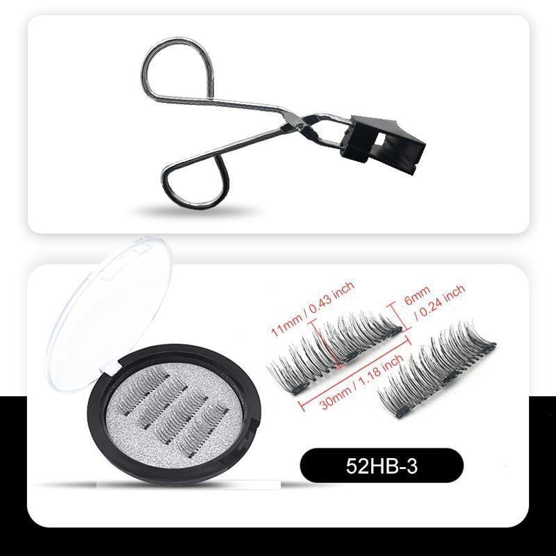 3D Quantenmagnetisches Wimpernset