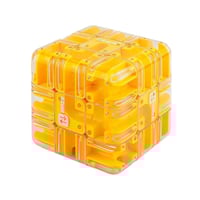 3D Rolling Ball Maze Cube