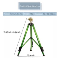 Sakerplus Telescopic Tripod Sprinkler