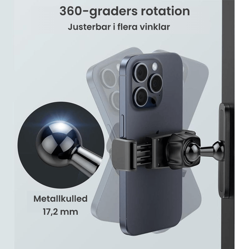 Portabel Magnetisk Mobilhållare för Gymmet