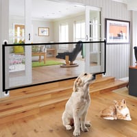 Barrière de Porte Pliable pour Animaux