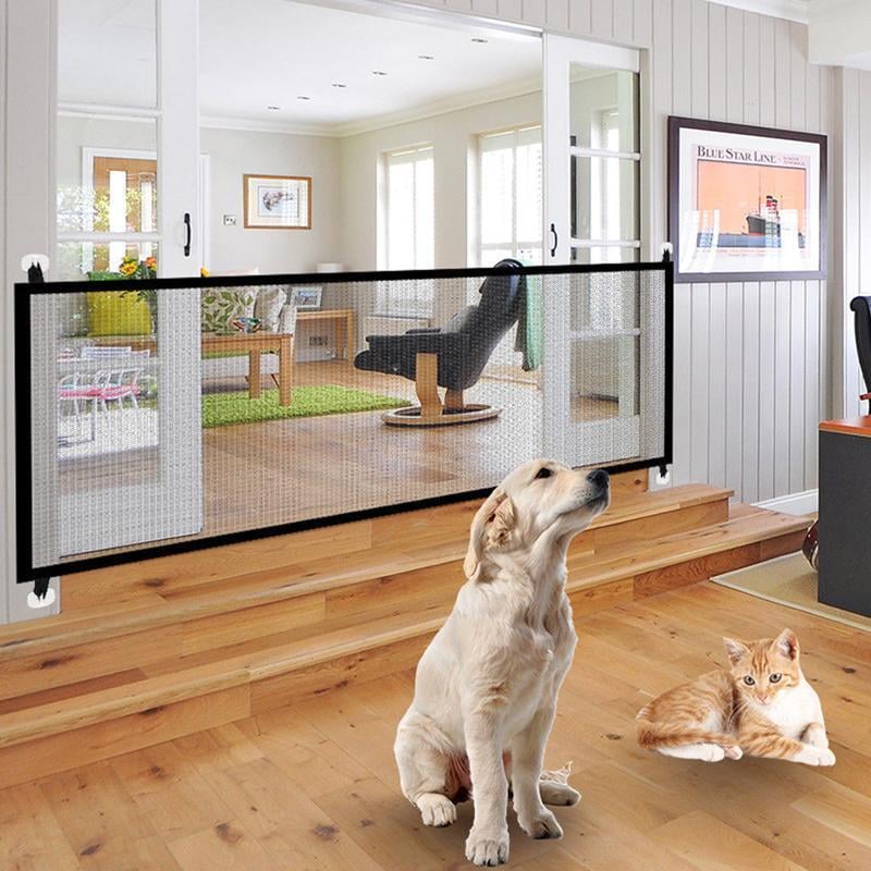 Barrière de Porte Pliable pour Animaux