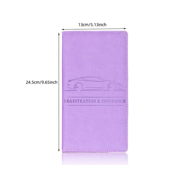Car Registration & Insurance Card Holder