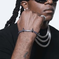 Black Panther Tennis Bracelet