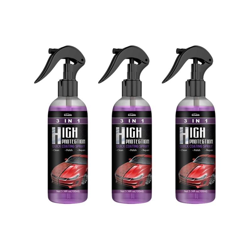 🚗🚗3 In 1 Neues Verbessertes Schnelles Autobeschichtungsspray💗