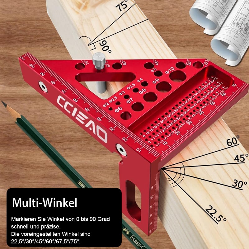 📐 3D-Multi-Winkel-Messlineal