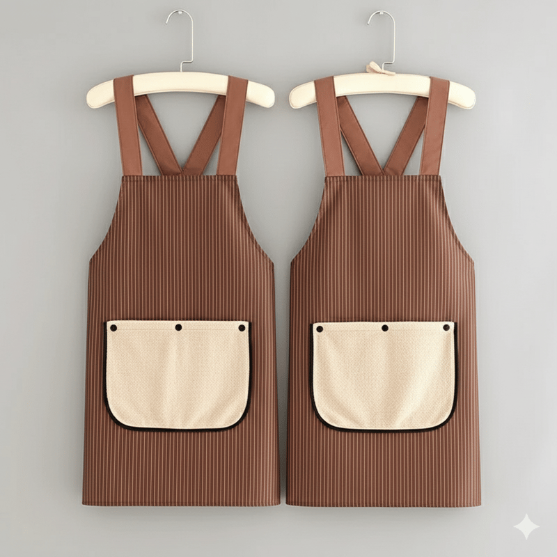 Avtakbart Vanntett Håndtørke Forkle