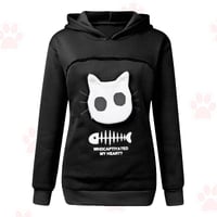 Haustier-Liebhaber-Hoodie für Damen
