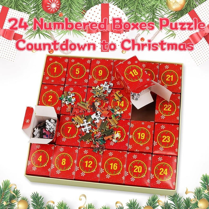 🎅🏽🧩Advent Calendar 2023 Christmas Jigsaw Puzzles