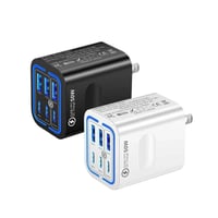 Sakerplus® 50W Multi-Port USB Fast Charger