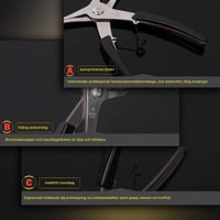 2-i-1 Snap ring tång