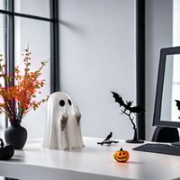 Cute Ghost Statue