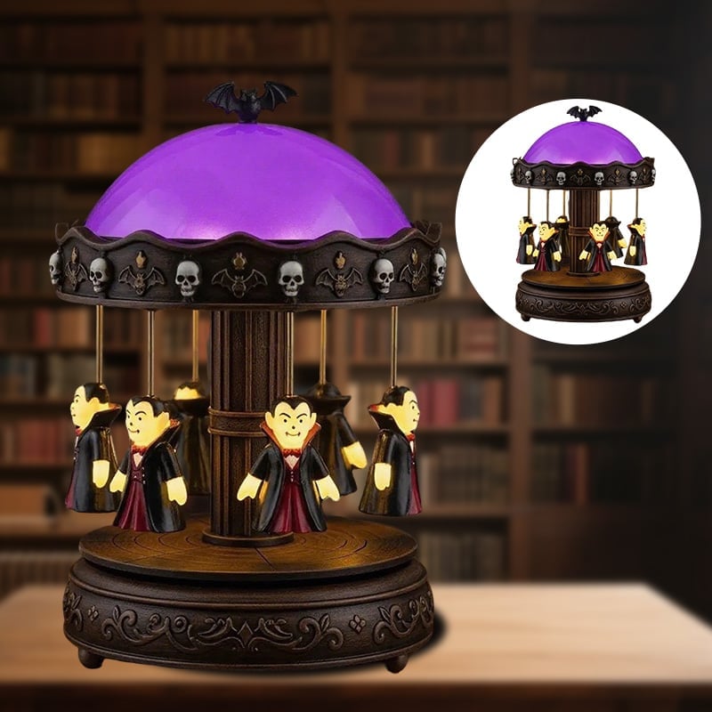 Halloween Ghost Carousel Night Light