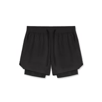 Löparshorts 2 i 1 för män