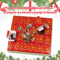 Calendrier de l'Avent 2024 Puzzles de Noël