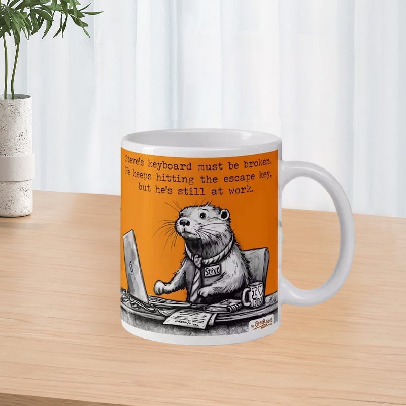 🦦Steve Mugs | Funny Mug