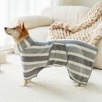 Luxury Microfiber Dog Bathrobe