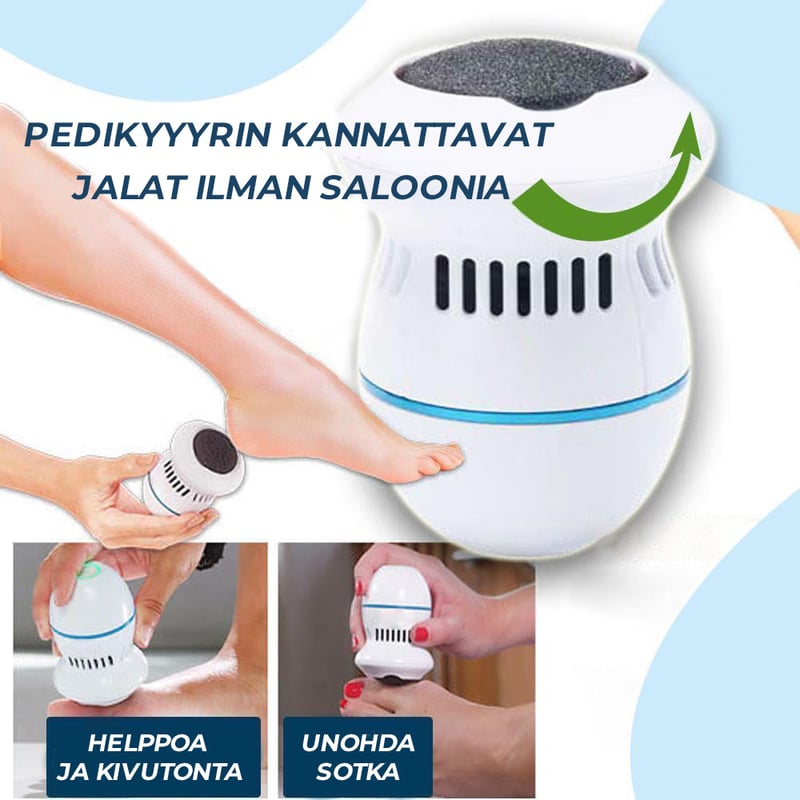 Jalkaviila ja Kovettumien Poistolaite