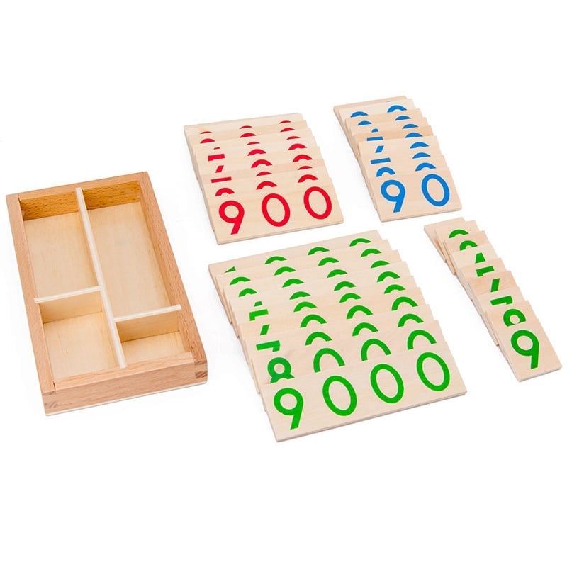 Wooden Math Operations Toy Set
