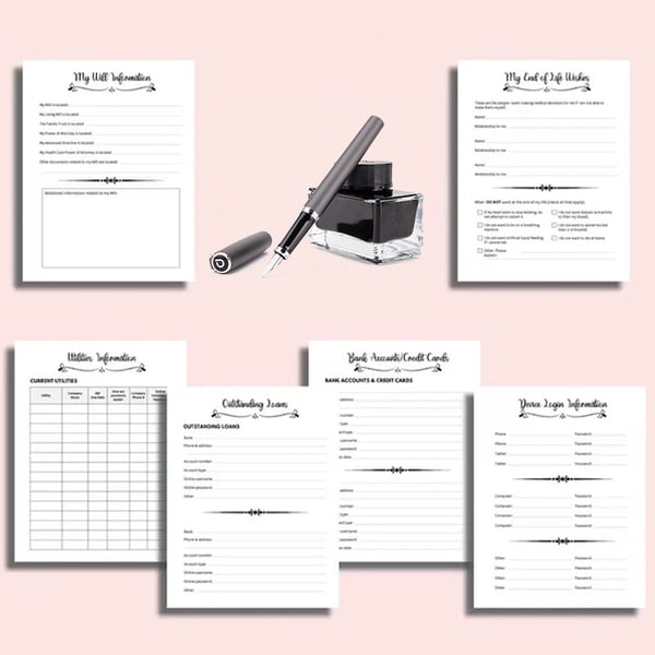 Fuck jeg er død, End Of Life Planner