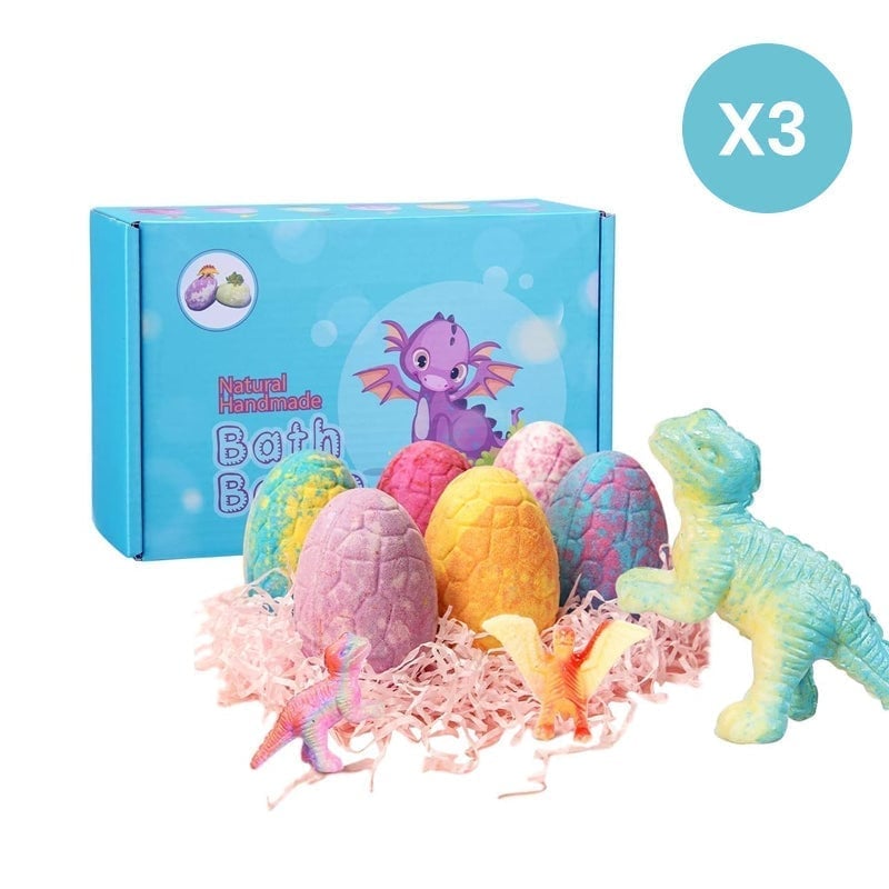 Kinder Dinosaurier-Ei Badebomben