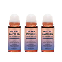 Organic Golden Castor Oil Roll-On with Rose Quartz