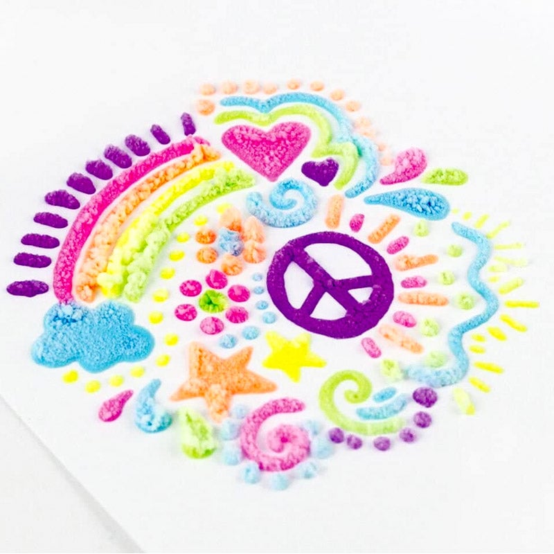 ✏️DIY bubble popcorn tekenpennen (6 stuks)