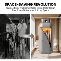 Kexon™ Portable 600W Clothes Dryer With Remote