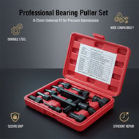 Motorcycle Wheel Inner Bearing Removal Tool Set
