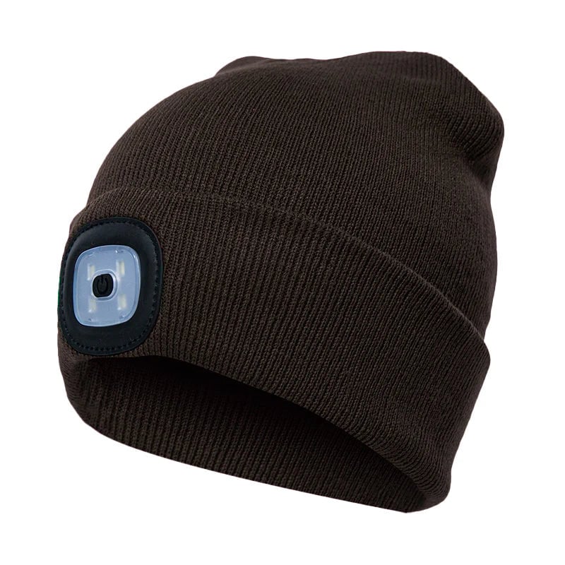 LED Knitted Winter Beanie Hat