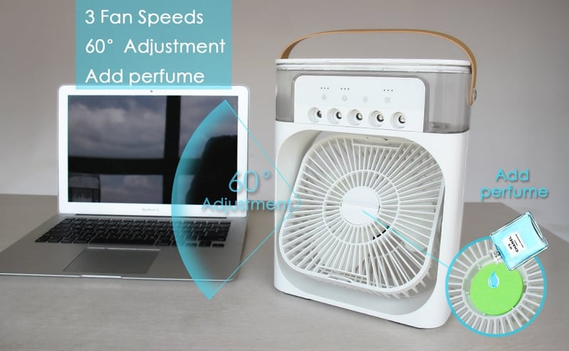 Water-cooled Air Cooler (USB Plug)