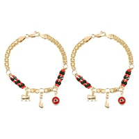 Devil's Eye Elephant Bracelet