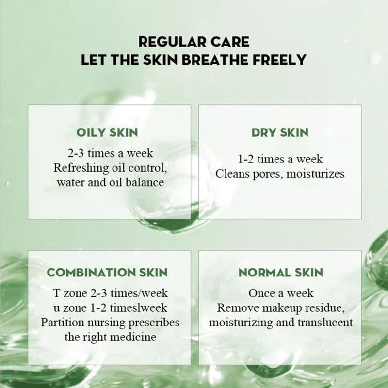 🍵Poreless Deep Cleanse Green Tea Mask