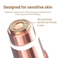 Portable Lipstick Facial Hair Remover Trimmer